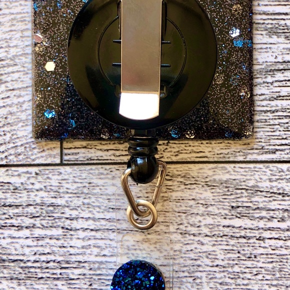 Stitch and Jack Skellington Halloween Badge Reel - Picture 4 of 4